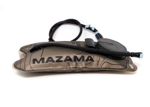 Mazama Trailflow Delta Tactical Insulated Hydration Reservoir with Insulated Tube. Military-Grade, BPA-Freee, Taste-Free Materials. Large 88mm Fill Port with Rubber Grip Twist Cap. 2.5L/85oz.