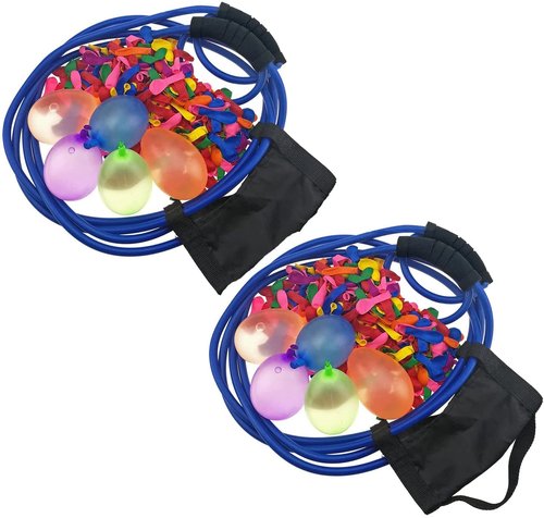 TiMi Tree Water Balloon Launcher 500 Yard Toys 3 Person T Shirt Launcher Slingshot, The T Shirt Potato Water Giant Slingshots for Adults (2 Pack)