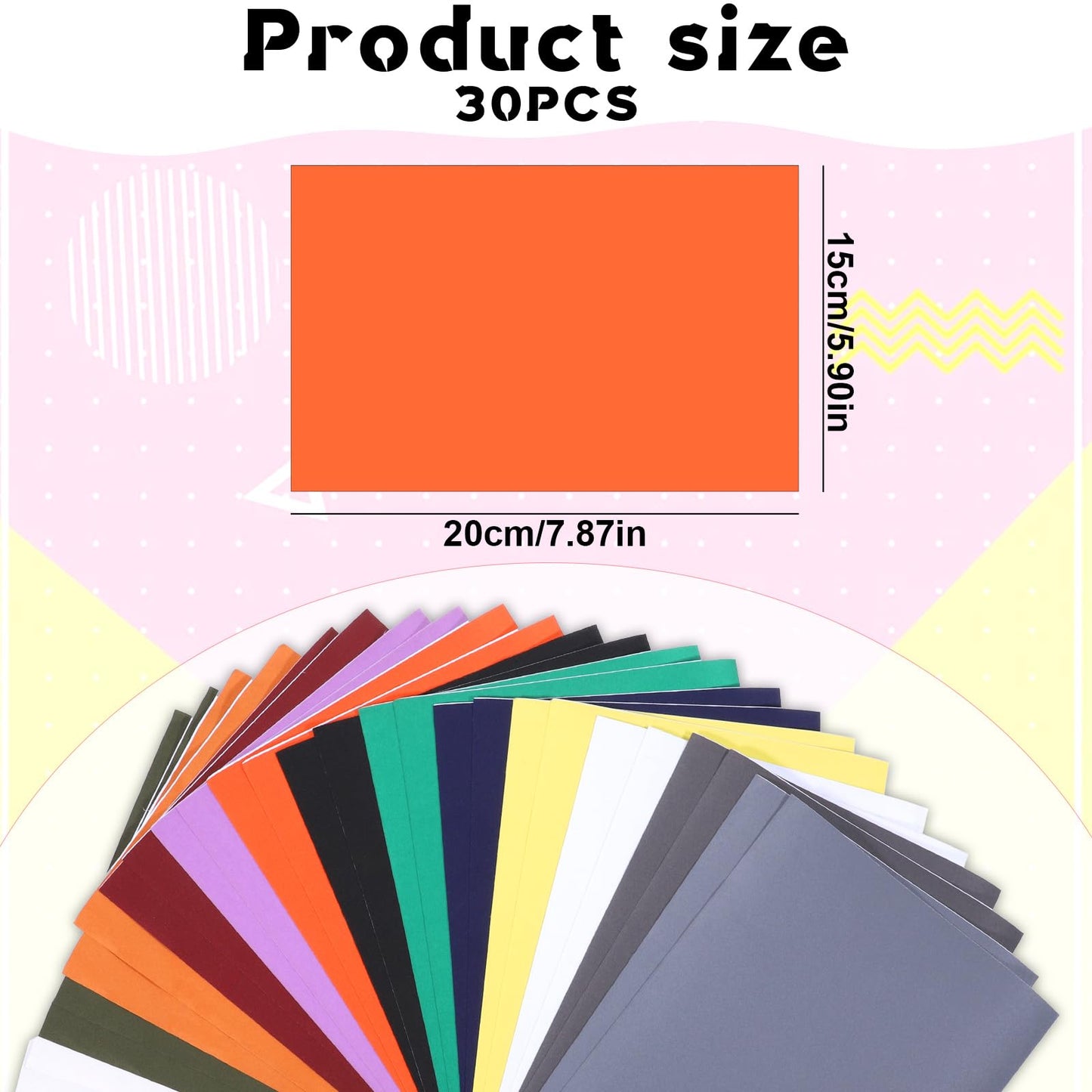 30 Pieces Puffer Jacket Repair Patch, 6x8 Inch Nylon Repair Patch Self-Adhesive down Jacket-Repair Waterproof Lightweight Fabric Repairs Patches for Holes Outerwear Clothing Pants Bags Tent, 30 Colors
