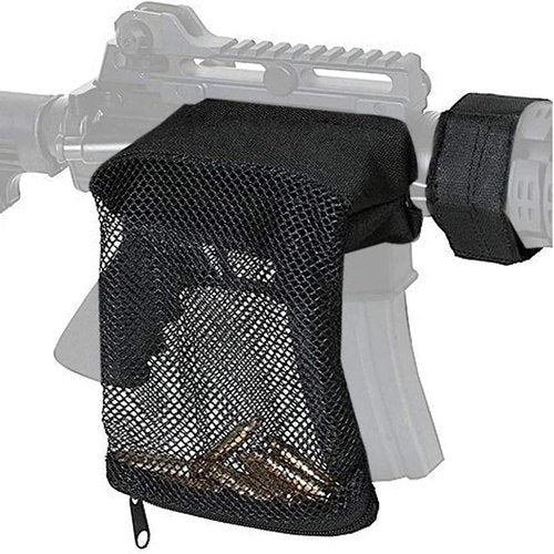Nylon Meshes Collector Meshes Bag Shell Catcher Black Collection Bag Quickly Release Brass Catcher Easy to Use