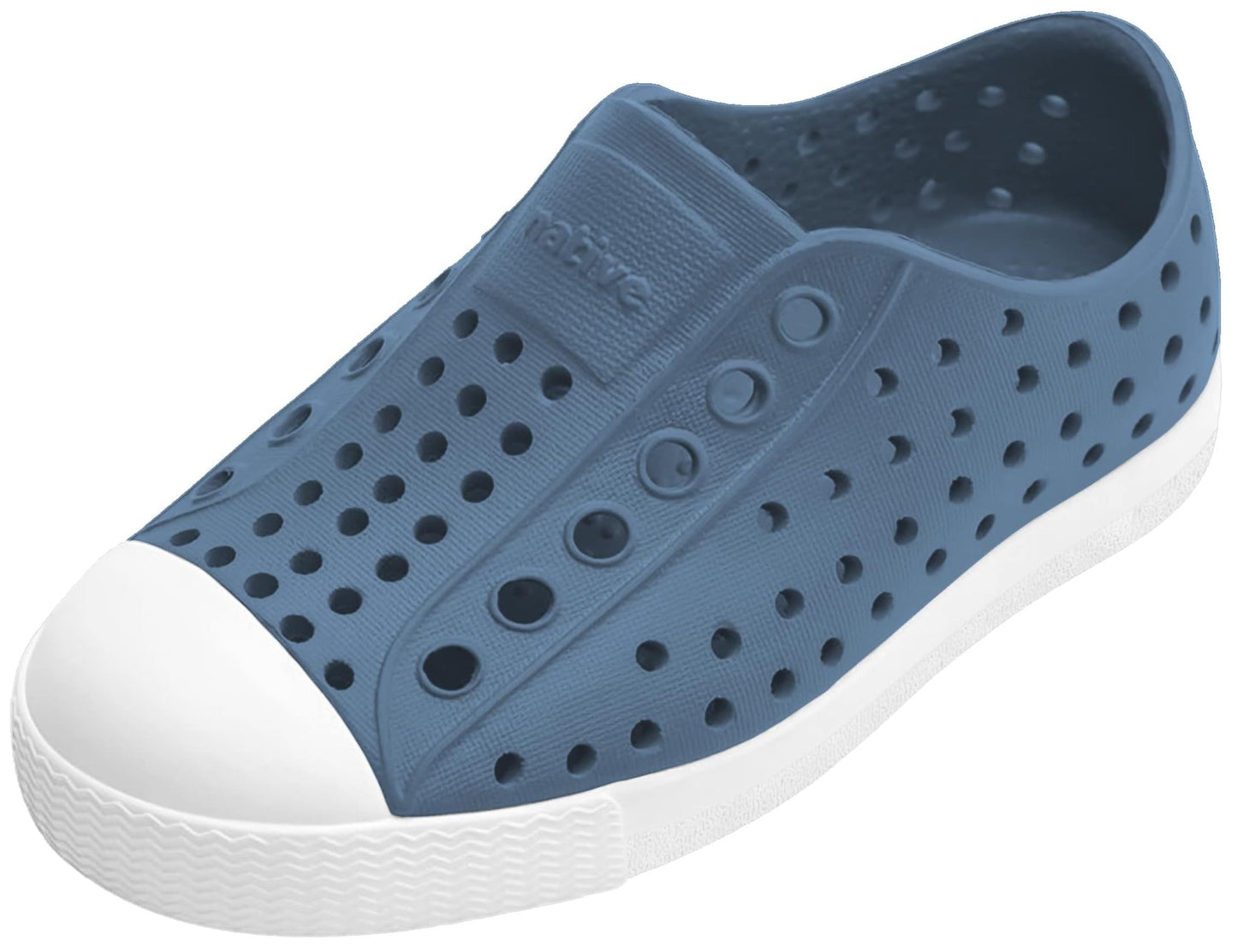 Native Shoes Unisex-Kids Jefferson Sneakers, Oasis Blue/Shell White, 6 Big Kid