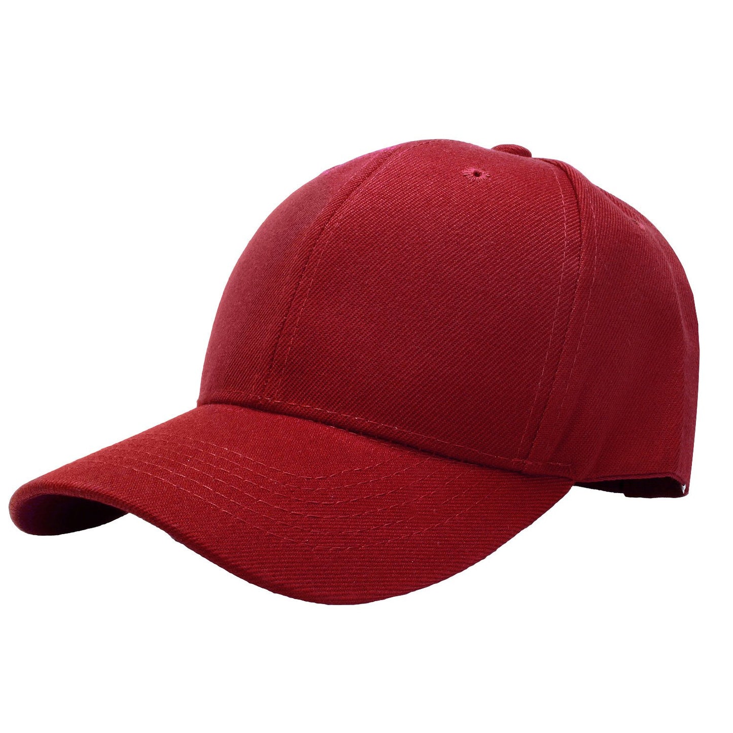 Falari Baseball Cap Adjustable Size for Running Workouts and Outdoor Activities All Seasons (1pc Burgundy)