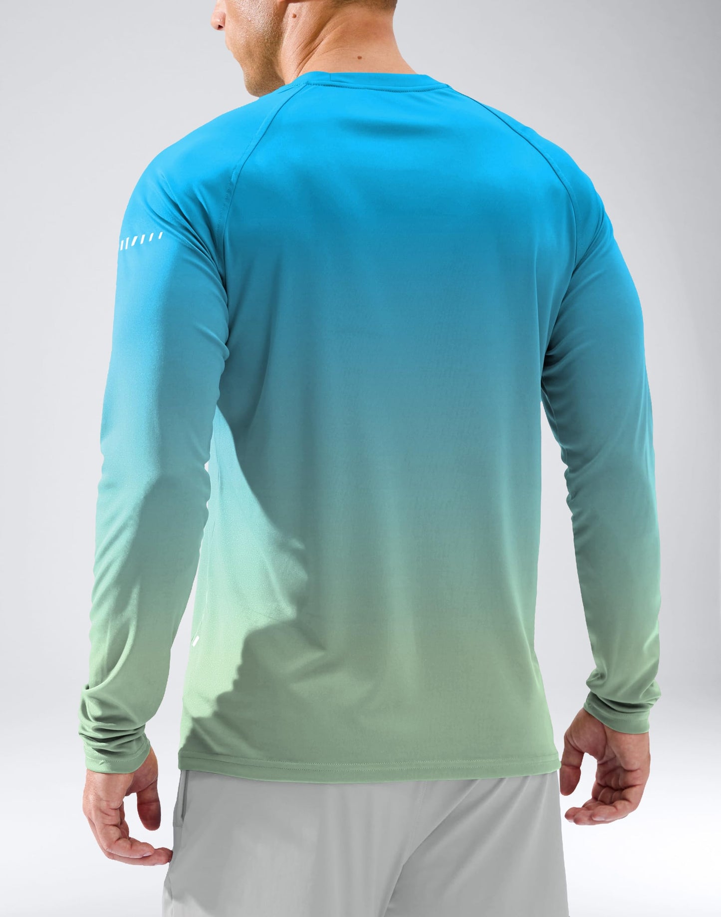 Men's Sun Protection Long Sleeve Shirts UPF 50+ Rash Guard for Men SPF UV Fishing Hiking Running Workout Athletic Shirt