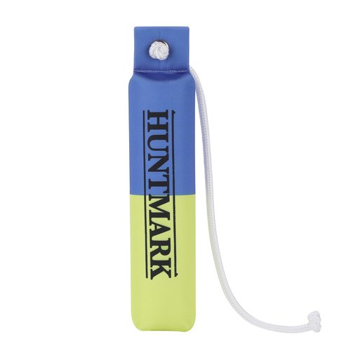 HUNTMARK Dog Training Bumper - 1000 Denier Nylon Dog Bumper Trainer - Heavy-Duty Hunting Puppy Accessories - Weighted Retriever Dummies - Training Dummy w High-Density Rope (Blue|Yellow)