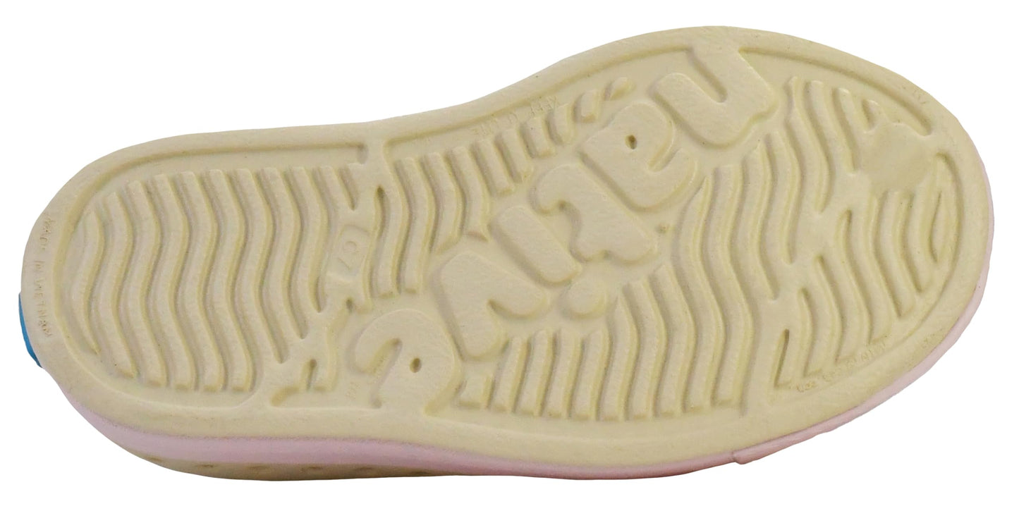 Native Shoes Unisex-Kids Jefferson Sneakers, Bone White/Milk Pink, 3 Little Kid