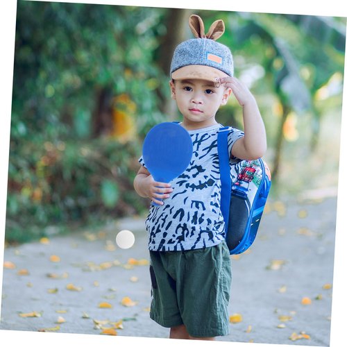 GANAZONO Boys and Girls Table Tennis Racket Set Comfortable Grip Paddle Plastic Training Balls Sturdy and Lightweight for Practice