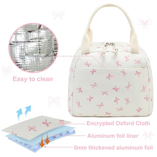 LEDAOU Backpack for Girls School Bag Kids Bookbag Teen Backpack Set Daypack with Lunch Bag and Pencil Case