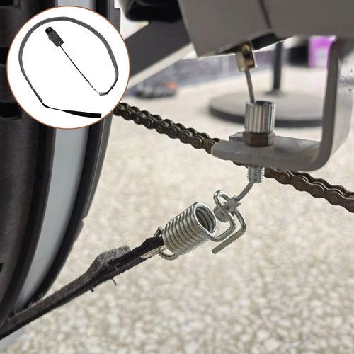XJKLBYQ Exercise Bike Power Resistance Belt,Exercise Bike Friction Belt, PP Exercise Bike Replacement Parts with Control Knob, Long Lasting Minimalist Black Exercise Bike Accessories