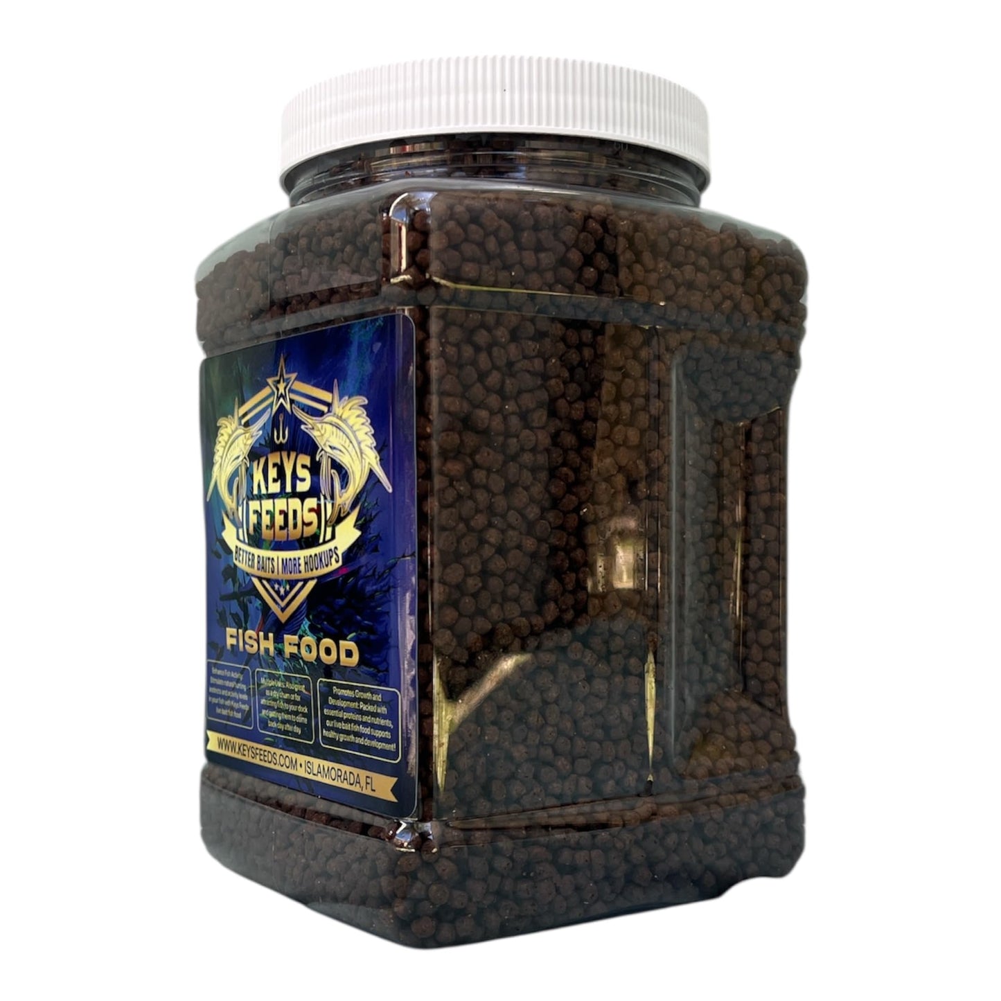 Keys Feeds Live Bait Fish Food (Small Grip Jar)