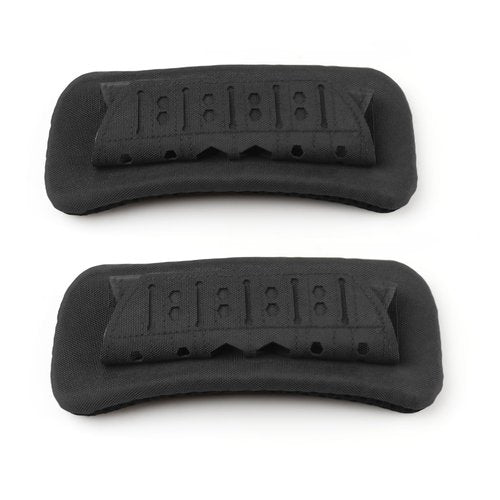 Archerest 2 Pack Tactical Plate Carrier Shoulder Pads, Soft Vest Shoulder Strap Cushion, Mesh Breathable Strap Pad for Backpack, Black