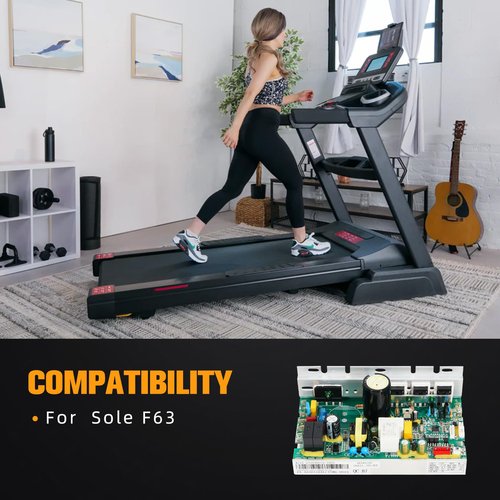 Kozlira AE0016C Treadmill Motor Control Board Compatible with Sole F63 Treadmill Motor Controller 110V Circuit Motherboard #Replace CRD020109, D020109, CRD020118 with One Year Quality Assurance