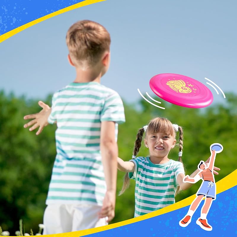 Wham-O Frisbee Go Flying Disc 9 Inch 70g - 4 Pack + 9 Inch Variation V1234-4PACK+9 Inch