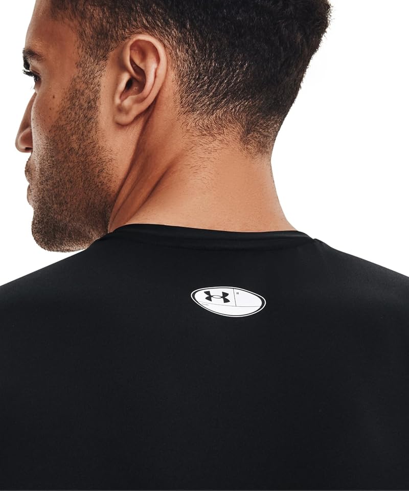 Under Armour HeatGear Armour Sleeveless Compression T‑Shirt - Black/White XL