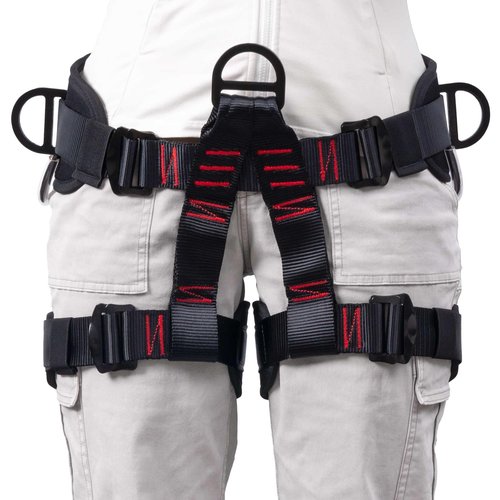 HandAcc Climbing Belts, Adjustable Thicken Professional Safety Belt, Climbing Gear for Tree Climbing, Fire Rescue, Roofing, Rappelling And Expanding Training
