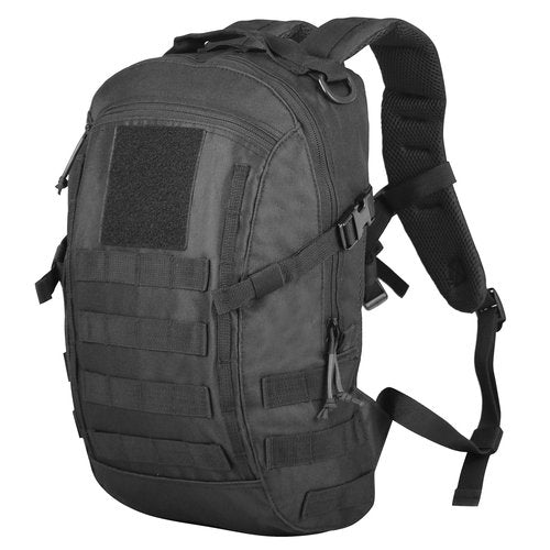 Koisgext Small Tactical Backpack 12L Molle Bag Rucksack Army Daypack Military Daypack for Outdoor,Hiking (Black)