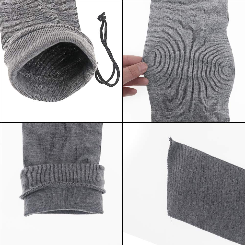 Junsen 6 Pieces Gun Socks Case Sleeve,54 Inch Knit Gun Socks for Rifles, Extra-Wide Rifle Sock, Suitable for Rifles with Scopes Protection Accessories