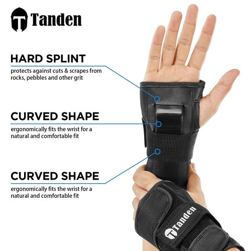 Tanden Wrist Guards for Skating Protective Gear Adult and Kids Wrist Guards for Roller Skating Snowboarding Ski Skateboard Wrist Guards