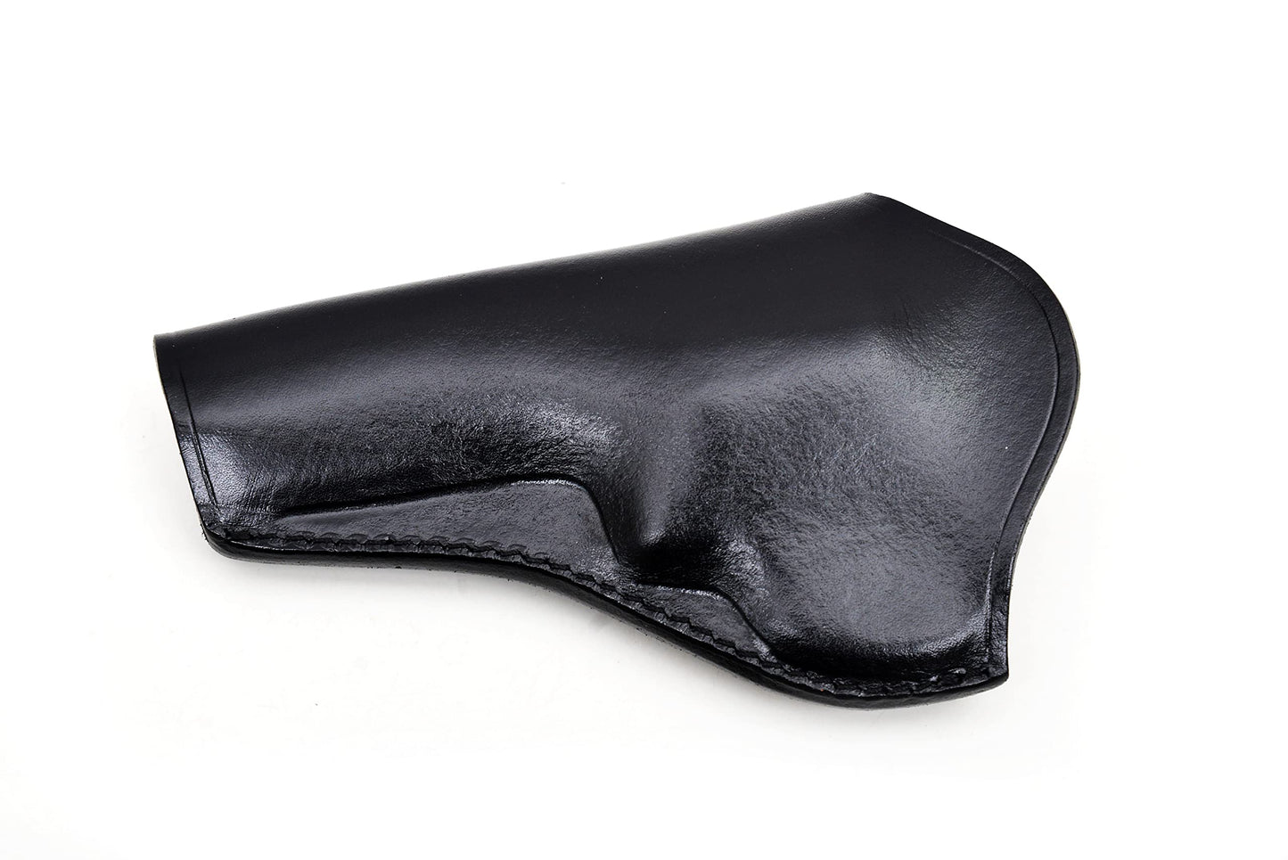 IWB Leather Holster for Taurus 856 Defender 3" Barrel - Genuine Leather - Brown and Black - Right or Left Hand (Right Hand, Black)