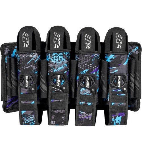 HK Army 4+3 Eject Paintball Harness Pod Pack - Poison