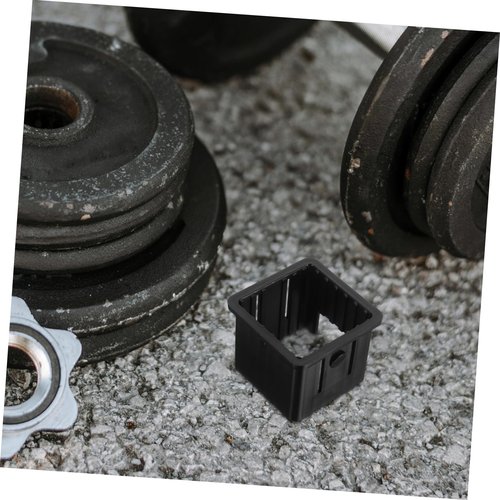 BCOATH 4Pcs Hollow Tube Bushing Inserts for Fitness Equipment Sliding Tube Sleeves Compatible with Various Exercise Machines Friction Reducing Design for Surface Protection