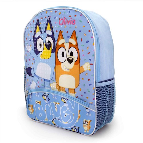 DIBSIES Personalized Backpack and Lunch Box Combo intended for Bluey Backpack and Lunch Box Combo
