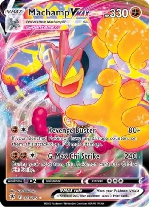 Machamp VMAX - 073/189 - Ultra Rare - Sword & Shield - Astral Radiance
