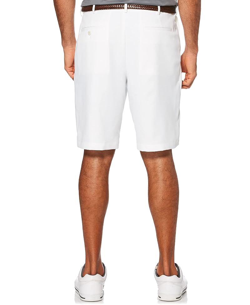 PGA Tour Men's 9" Golf Shorts with Expandable Waistband, Moisture-Wicking & Sun Protection - Bright White