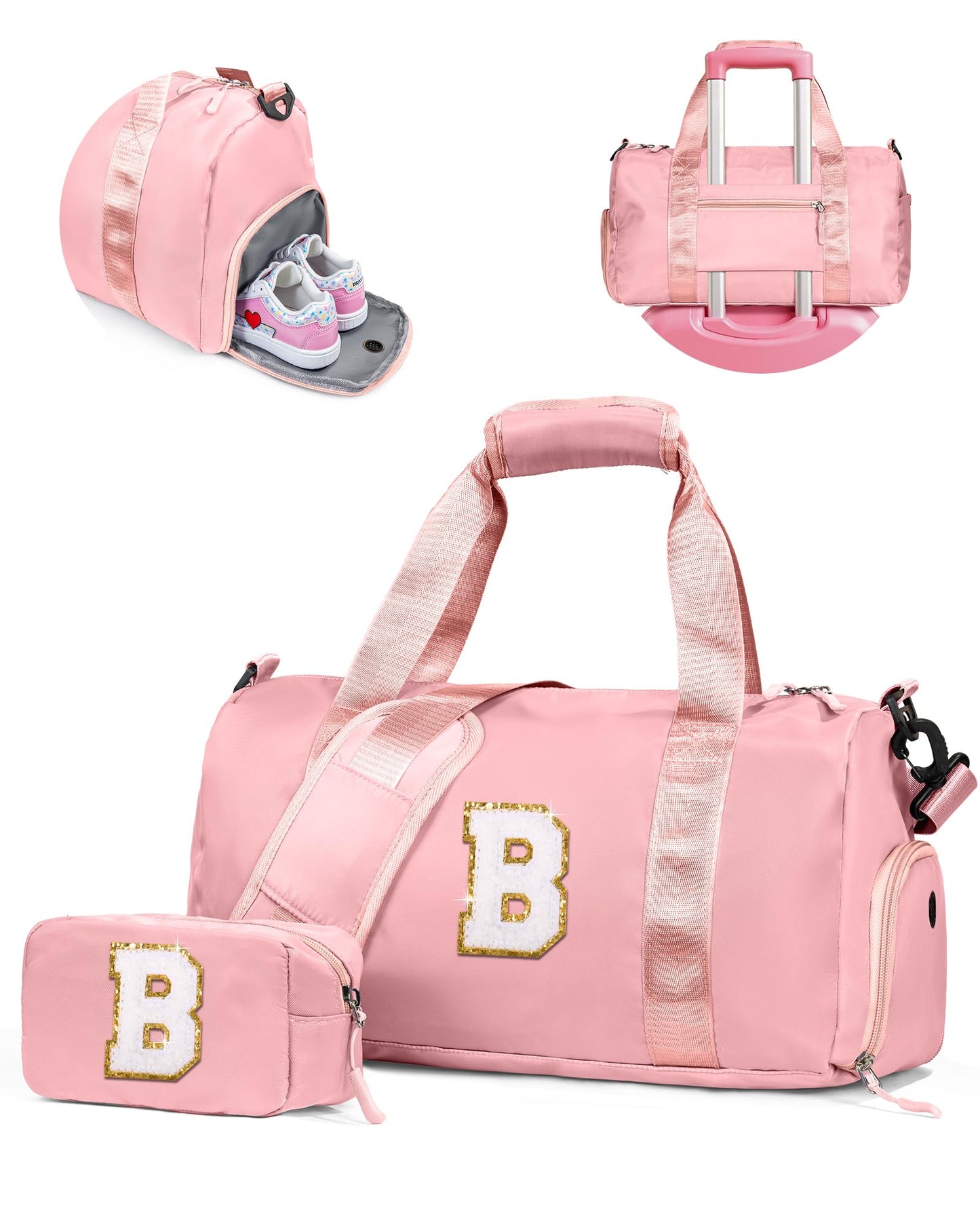 Vogewood Birthday Gifts for 5 6 7 8 9 10 11 12 Year Old Girls-Girl Gym Bag