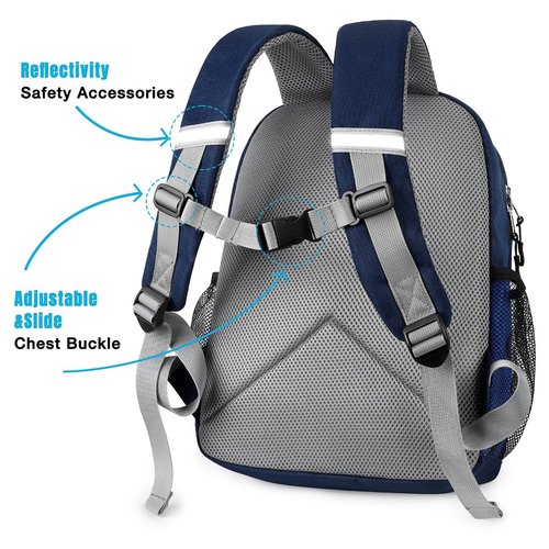 STEAMEDBUN Kids Backpack for Boys,Kindergarten Backpack for Toddler Boys Age 3-6