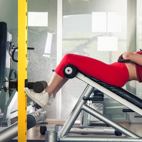 Nordic Curl Squat Rack Attachment: Leg Extension Attachment for Nordic Hamstring Curl, Sit-ups, Bulgarian Split Squat & Ab Workout for Gym Home