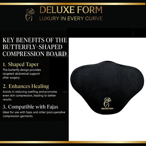 Deluxe Form Abdominal Compression Board ??Post Surgery Lipo Foam Butterfly Ab Board for Women | Tummy Tuck Support, Recovery Must-Have Tabla Postoperatoria Colombiana