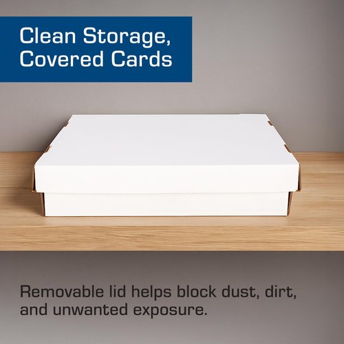 BCW Super Monster 5 Row, Corrugated Cardboard, Storage Box for Sports/Trading Cards (Holds 5000 Cards)