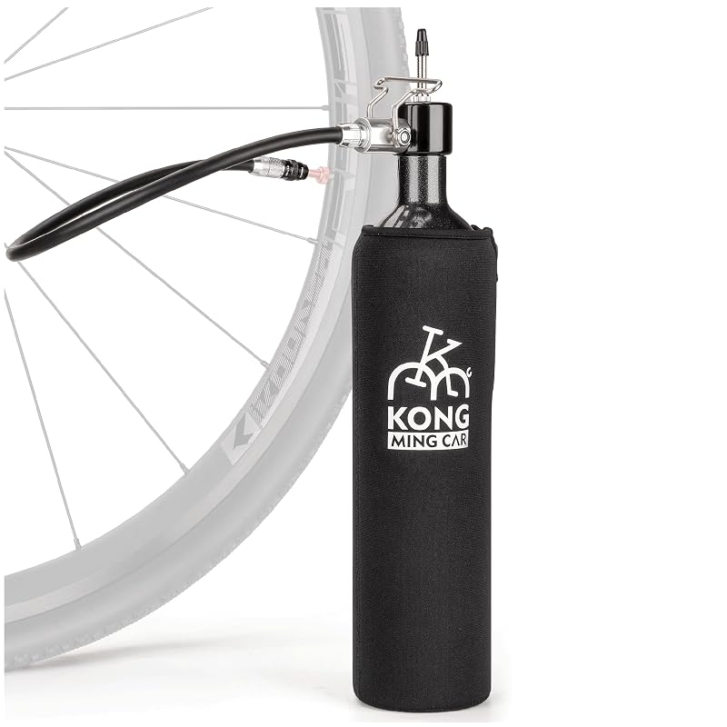 Tubeless Bike Tire Inflator 1.1L Booster — 160 PSI, Presta Valve Compatible