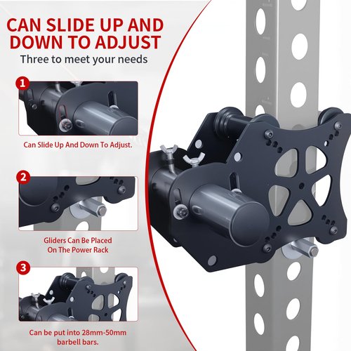 CONBUT Power Rack Attachments for Workout Equipment Home Gym and Cable Machine, Smith Machine Attachments for Bench Press Squat Weight Lifting LAT Pulldown Cable Crossover