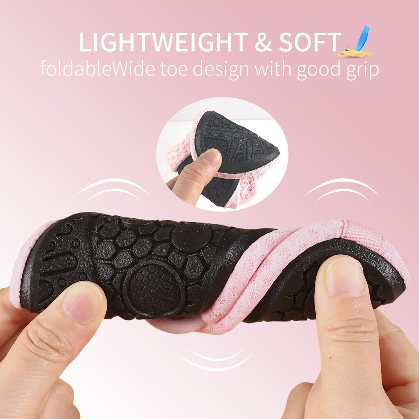 Kids Boys Girls Toddler Water Shoes,Beach Swim Non Slip Quick Dry,Barefoot Sports Aqua Socks Fast Dry for Sports Outdoor