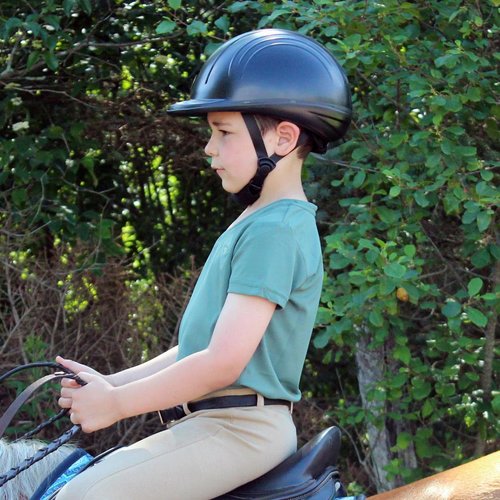 TuffRider Starter Basic Helmet S Black