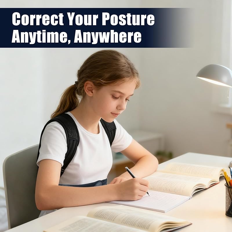 Kids Posture Corrector for Teens Adjustable Back Support, Medium