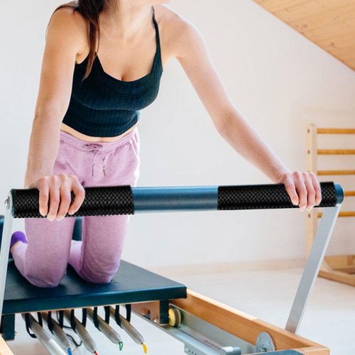 Colaxi 1 Pair Pilates Nonslip Mat for Women Men Portable Grippy Pad Anti Skid for Body Building Weight Training Fitness Workout Yoga, 30cmx20cm