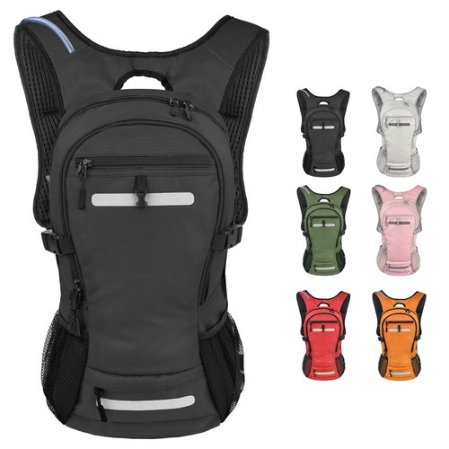 Zavothy 18L Hydration Backpack with 3L Water Bladder Water Backpack for Hiking Hydration Pack Insulated Daypack for Cycling Black
