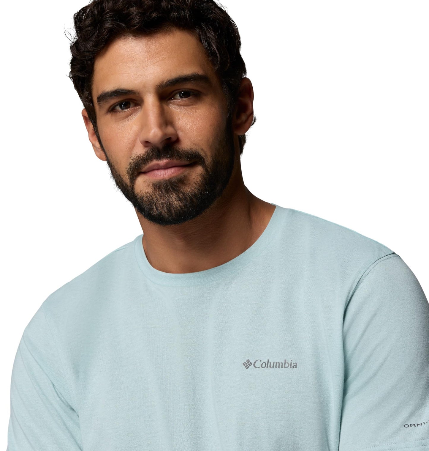 Columbia Men's Thistletown Hills Short Sleeve T-Shirt, Crushed Blue/Heather, 3X Tall