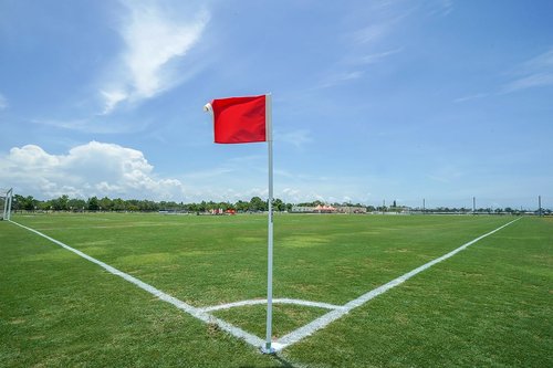 Kwik Goal Official Corner Flags , 60-Inch H x 1-Inch round