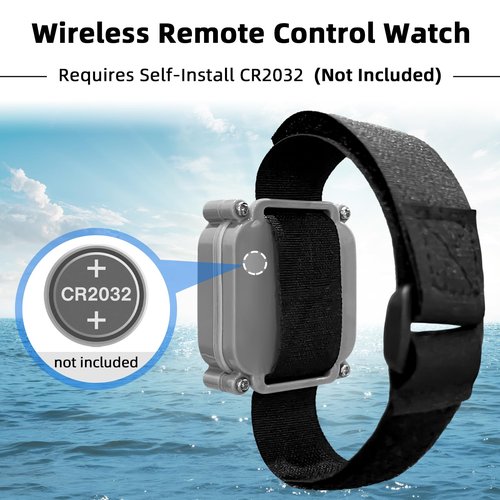 Wireless Remote Control Watch for Electric Fin 3 Speed Modes