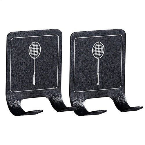 Tennis Racket Storage Rack - Wall Mount Holder for Paddles and Sports Equipment - Space-Efficient Display Stand for Garage, Gym, and Home Organization