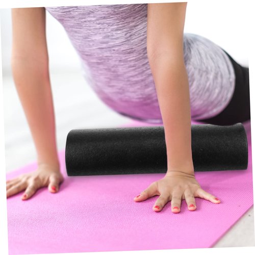 Toddmomy High Density Yoga Roller Smooth Massage Roller for Muscle Balance and Flexibility Exercises Yoga Accessory for Awareness