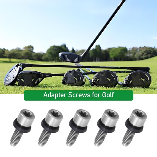 Nalegtocw 5Pcs Adapter Screws for Golf M1 M2 M3 M5 SIM Adapter Sleeve Golf Accessories,Silvery