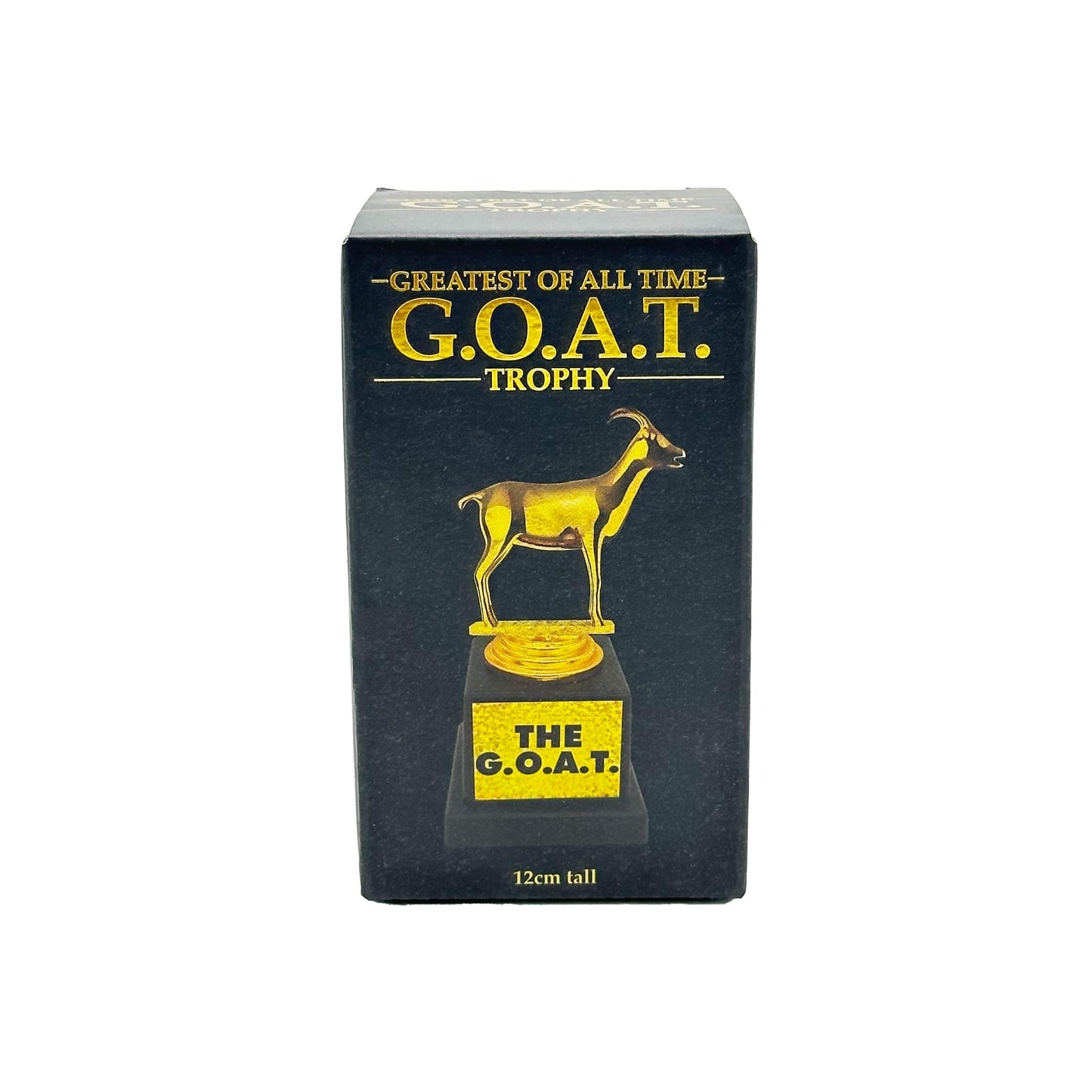 Island Dogs The Goat Trophy - Hilarious Plastic Funny Trophy, Perfect for Awarding The Greatest of All Time, Fun Novelty Award Item for All Ages and Abilities