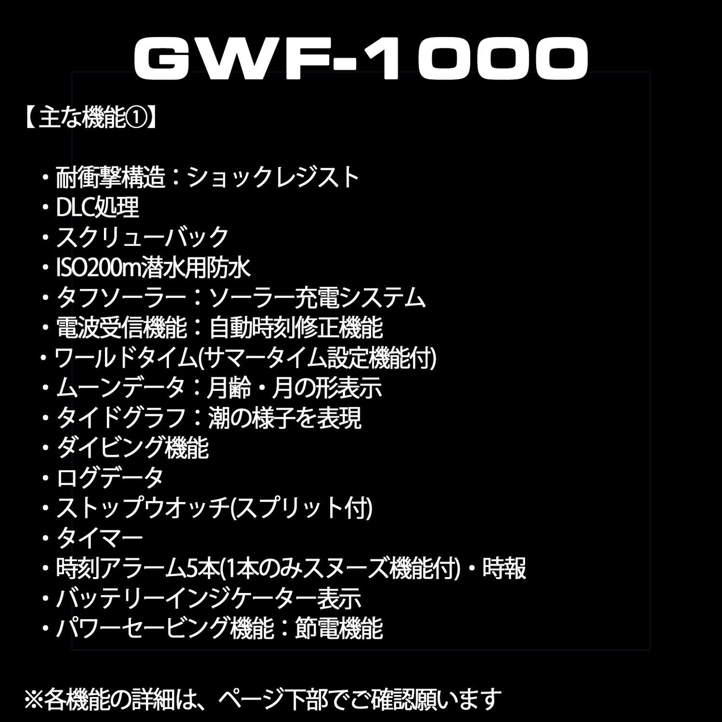Casio G-Shock Digital Dial Resin Quartz Men's Watch [GWF-1000-1jf] (Japan Import-No Warranty)