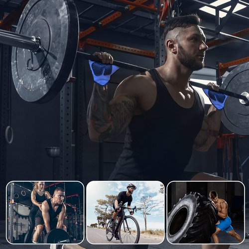 LIONCO Workout Gloves for Men Women,Weight Lifting Gloves with Breathable Gel Padded Excellent Grip for Gym Exercise,Cycling,Weightlifting,Fitness Training,Pull Ups and Climbing and Rowing (Pink, M)