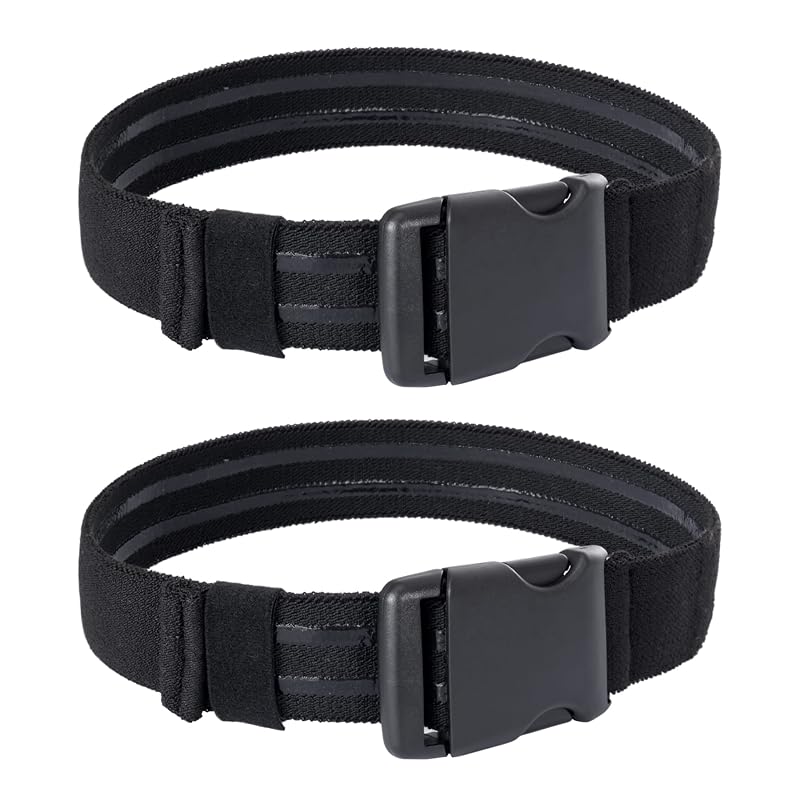 IDOGEAR Tactical Leg Strap Thigh Belt with Quick-Release Buckle – Black2