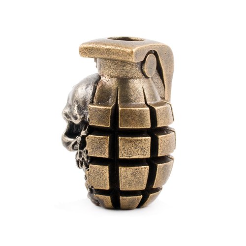 FLAMEDUKE Knife Lanyard Beads - Lost-Wax Cast Paracord Bead for Knife, 550-Slot, Paracord Beads for EDC Rigging, Survival Mods & Zipper Tactics | Men's Gift Kit (15g/0.54oz)